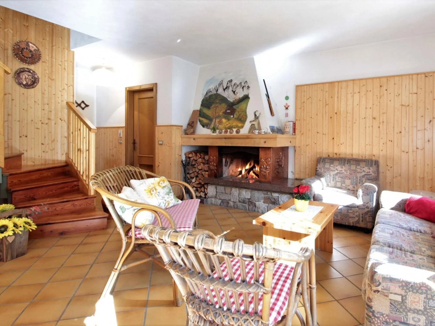 Wooden chalet in Pieve Tesino with garden