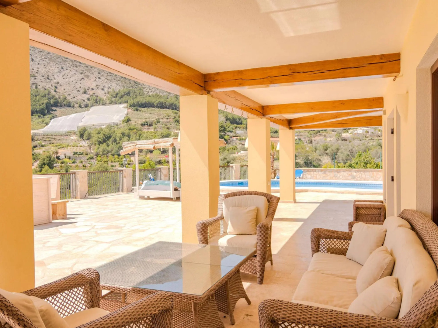 Serene Holiday Home in Callosa d' Ensarria with Private Pool