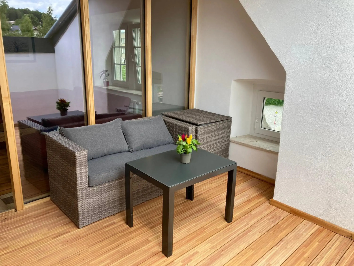 Ferienwohnung Bahnhof Regen mit Wellness