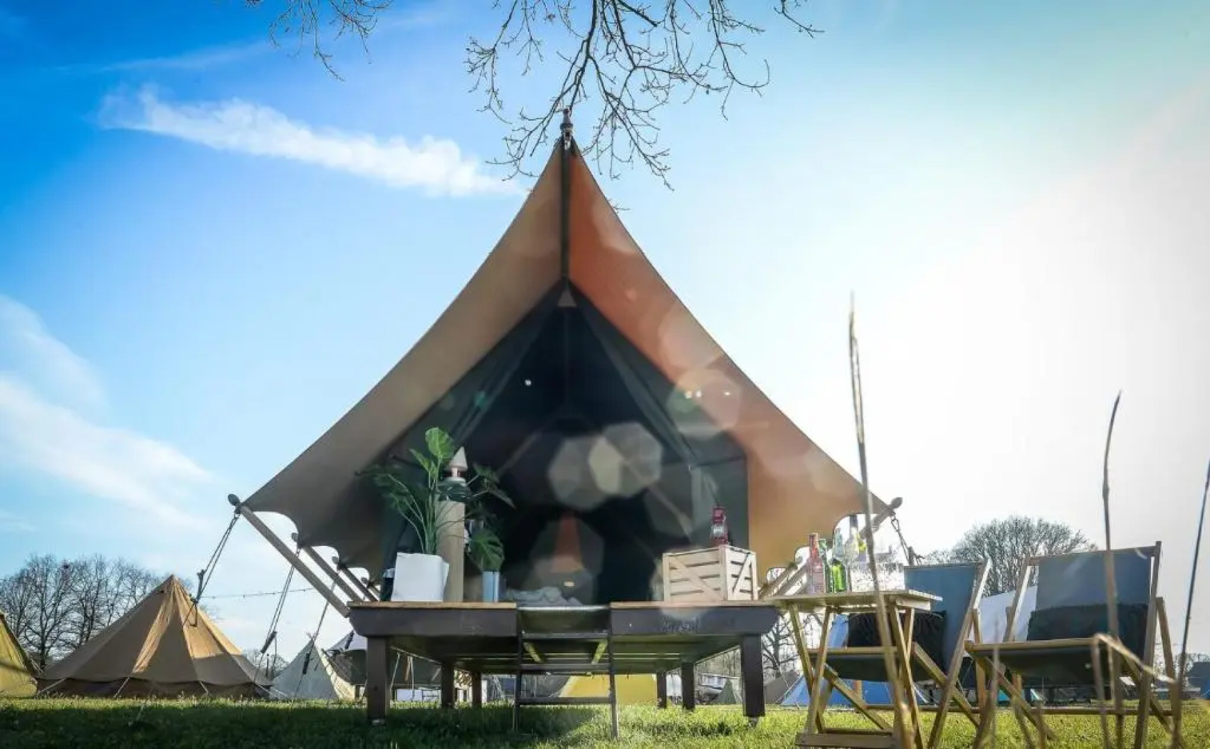 Pop-up glamping - Buurman's Awajitentje 2-4 pers