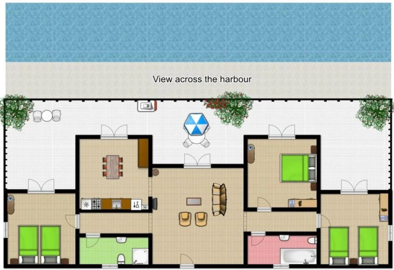 Alexandra Walk to Beach Sea Views A C Wifi Car Not Required - 218