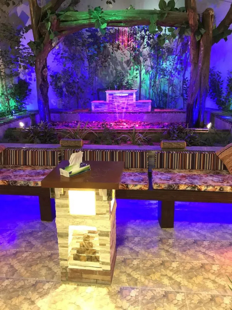 Wooden Water Fall Chalet