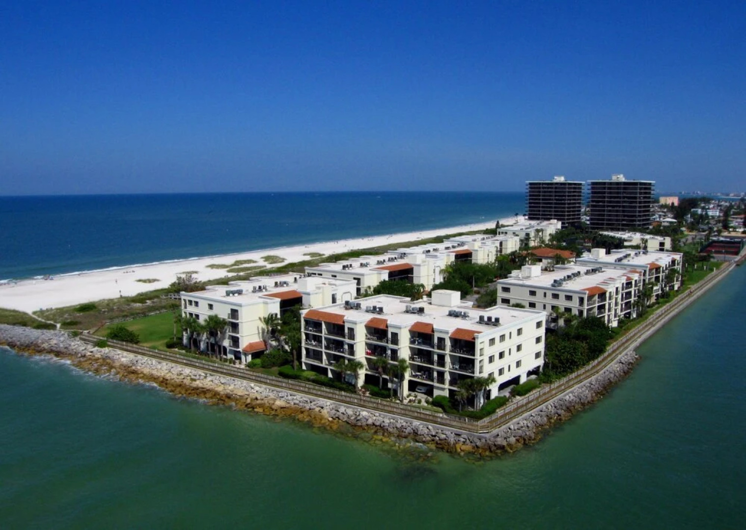 Land's End 303 Building 8 Beachfront With Private Balcony!