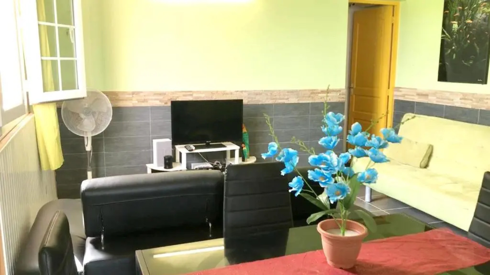 Appartement d'une chambre avec piscine partagee jacuzzi et terrasse a Sainte Marie a 5 km de la plage