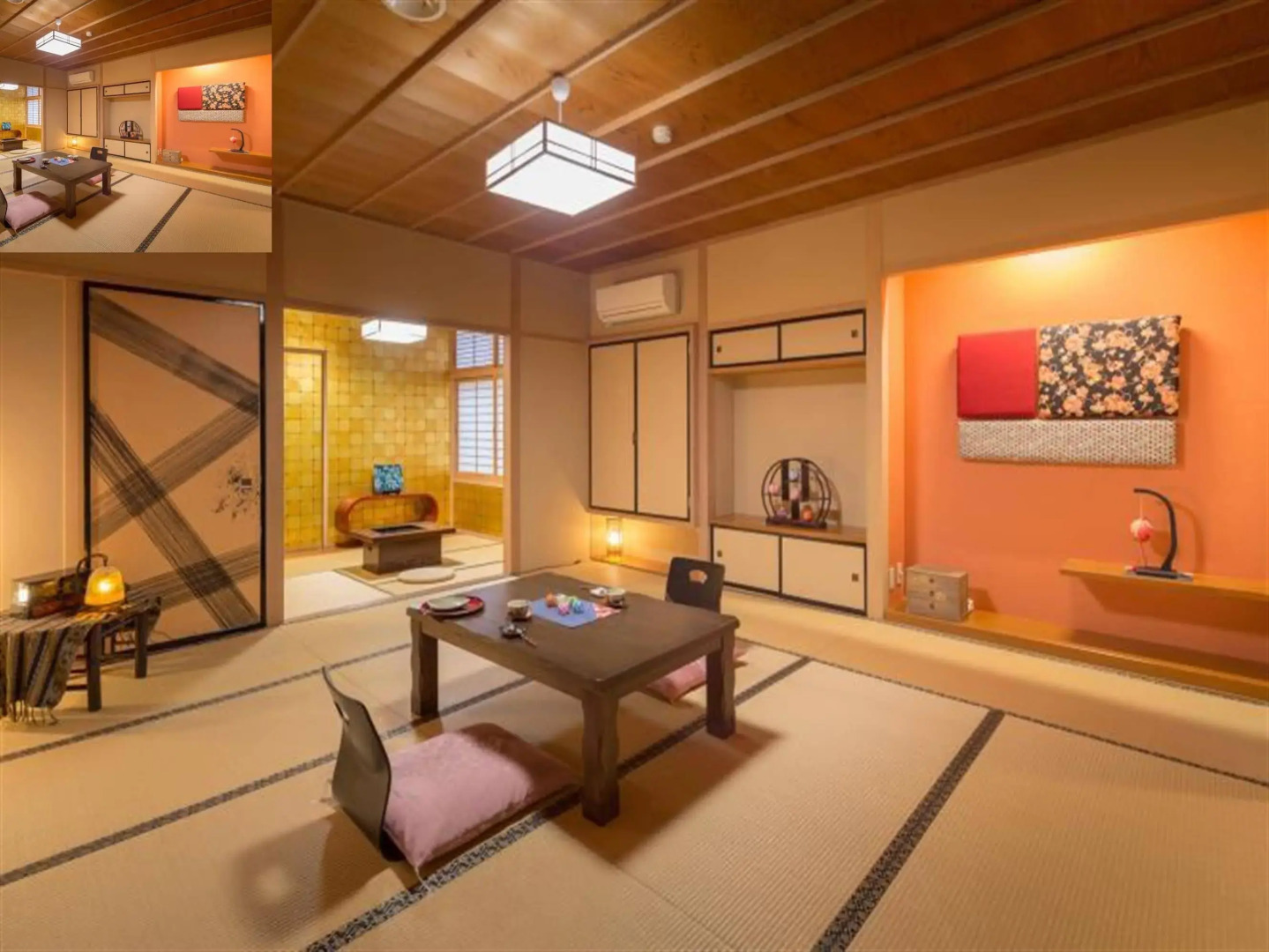 Japanese Traditional Style Spa Hotel Ten Ten Temari