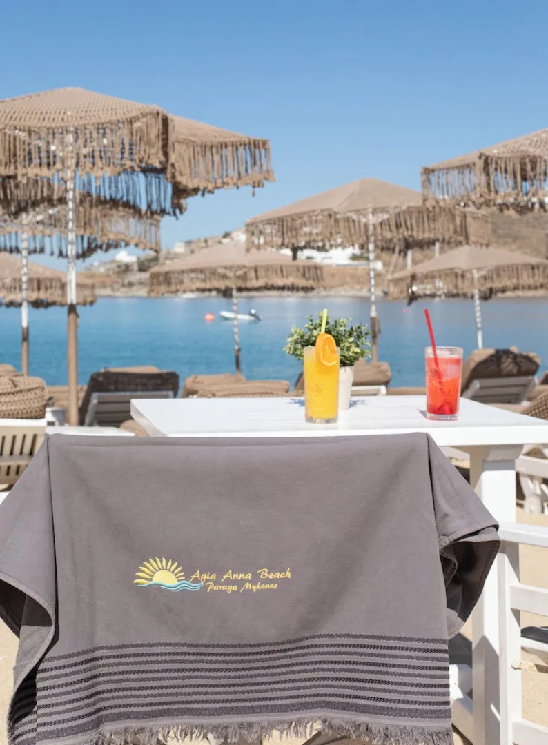 Agia Anna on the beach