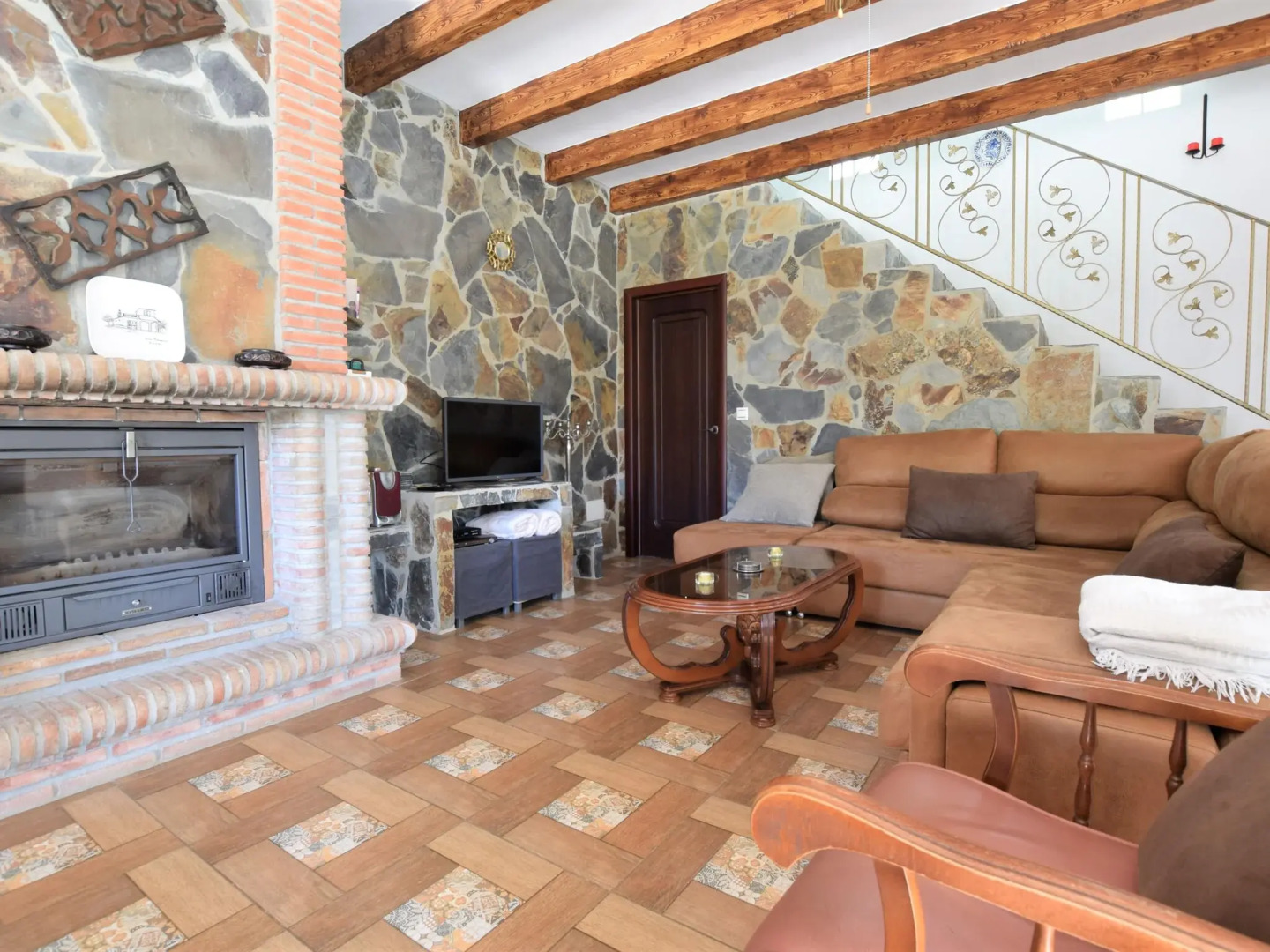 Beautiful detached villa near Arenas with delightful terrace and stunning view