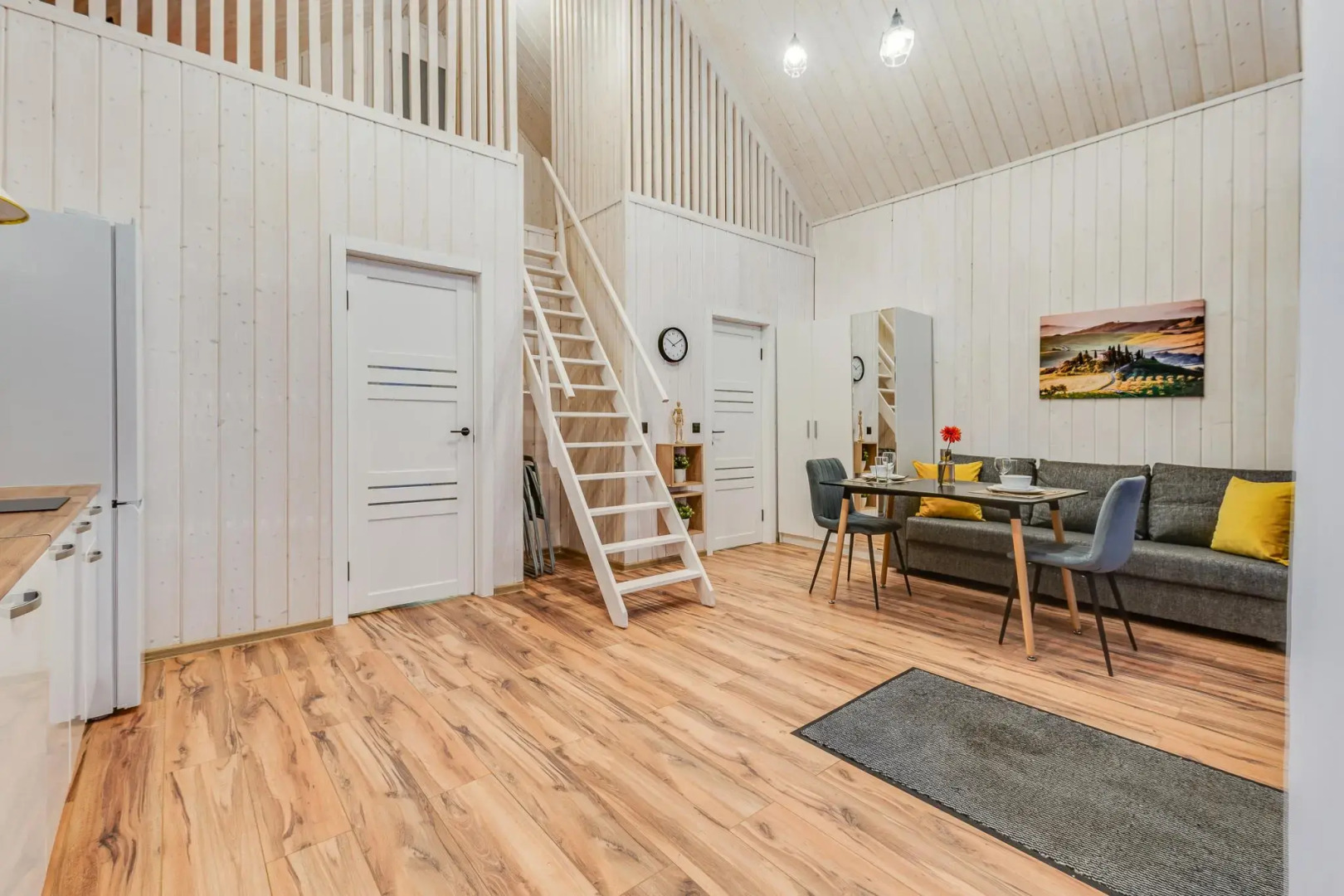 Загородный дом с баней на дровах