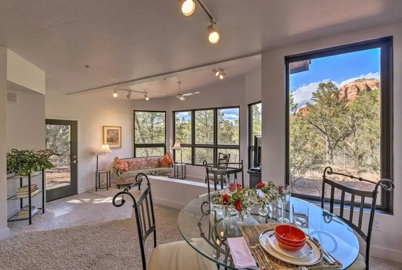 Private Patio & Red Rock Views: Sedona Apt!