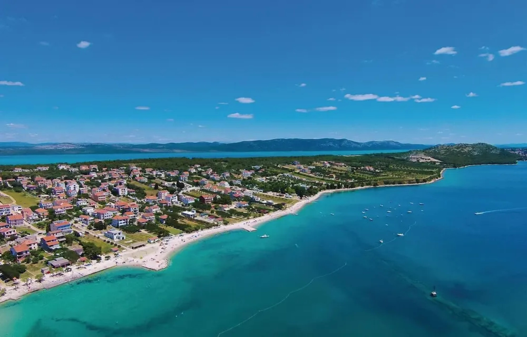 Stunning Home in Pakostane With 4 Bedrooms, Outdoor Swimming Pool and Wifi