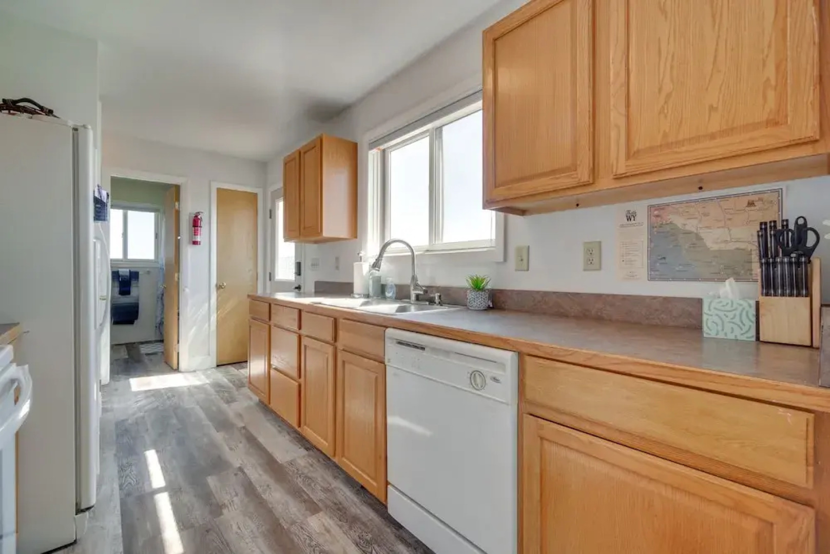 Bright Wyoming Retreat w/ Deck & Mountain Views!