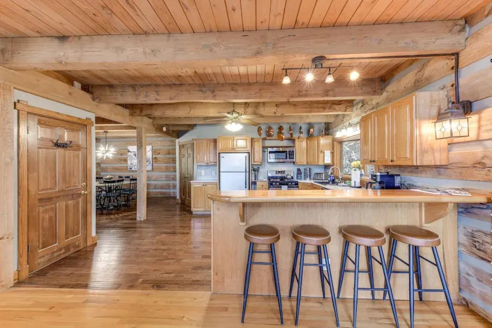 Spacious Maggie Valley Cabin w/ Waterfall On-site!