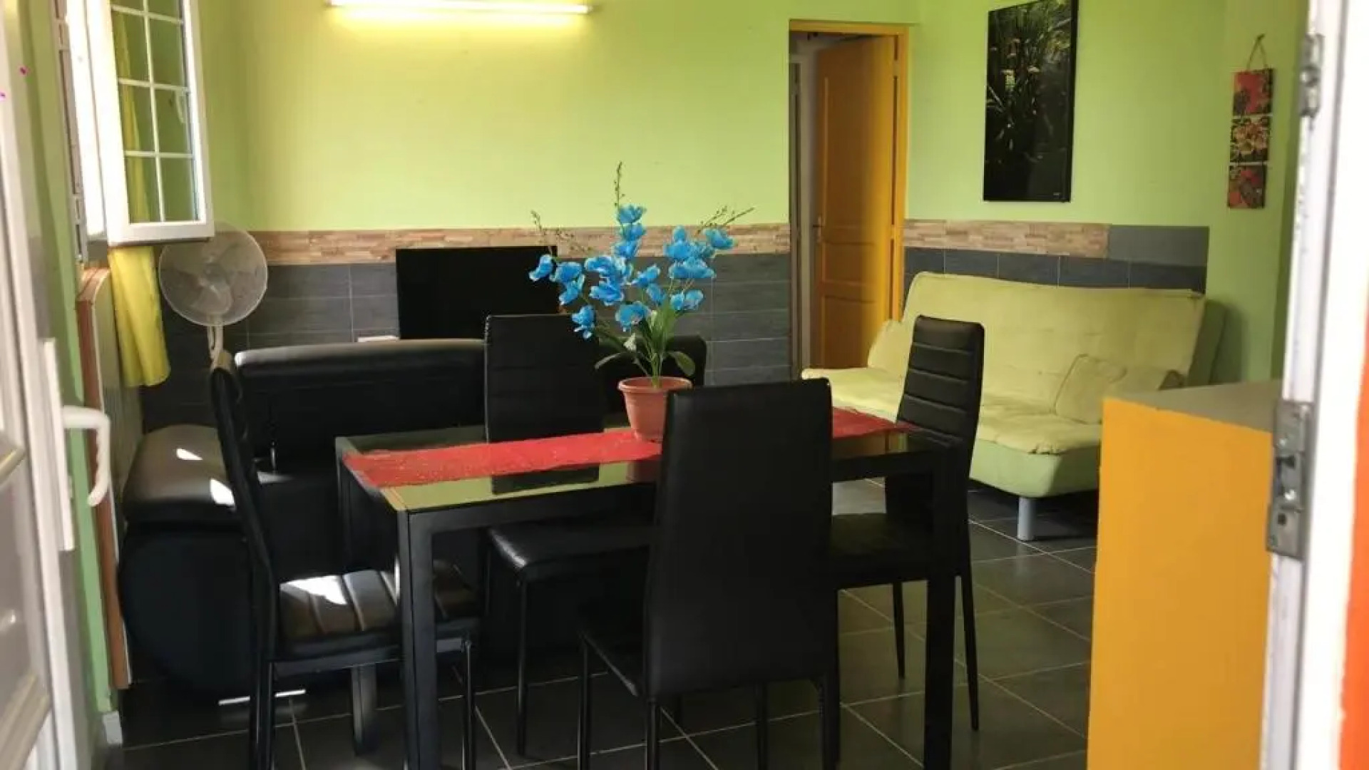 Appartement d'une chambre avec piscine partagee jacuzzi et terrasse a Sainte Marie a 5 km de la plage