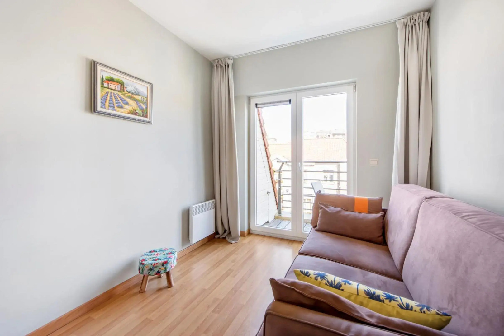 Bright apartment with 2 terraces in De Panne