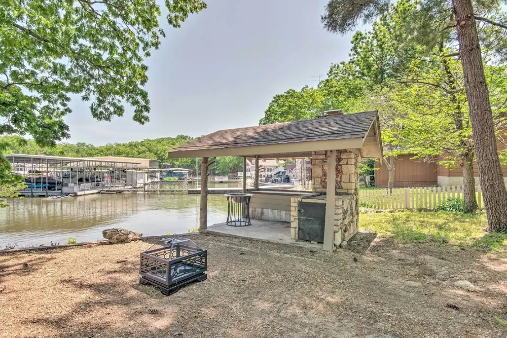 Private Dock: Home on Lake of the Ozarks