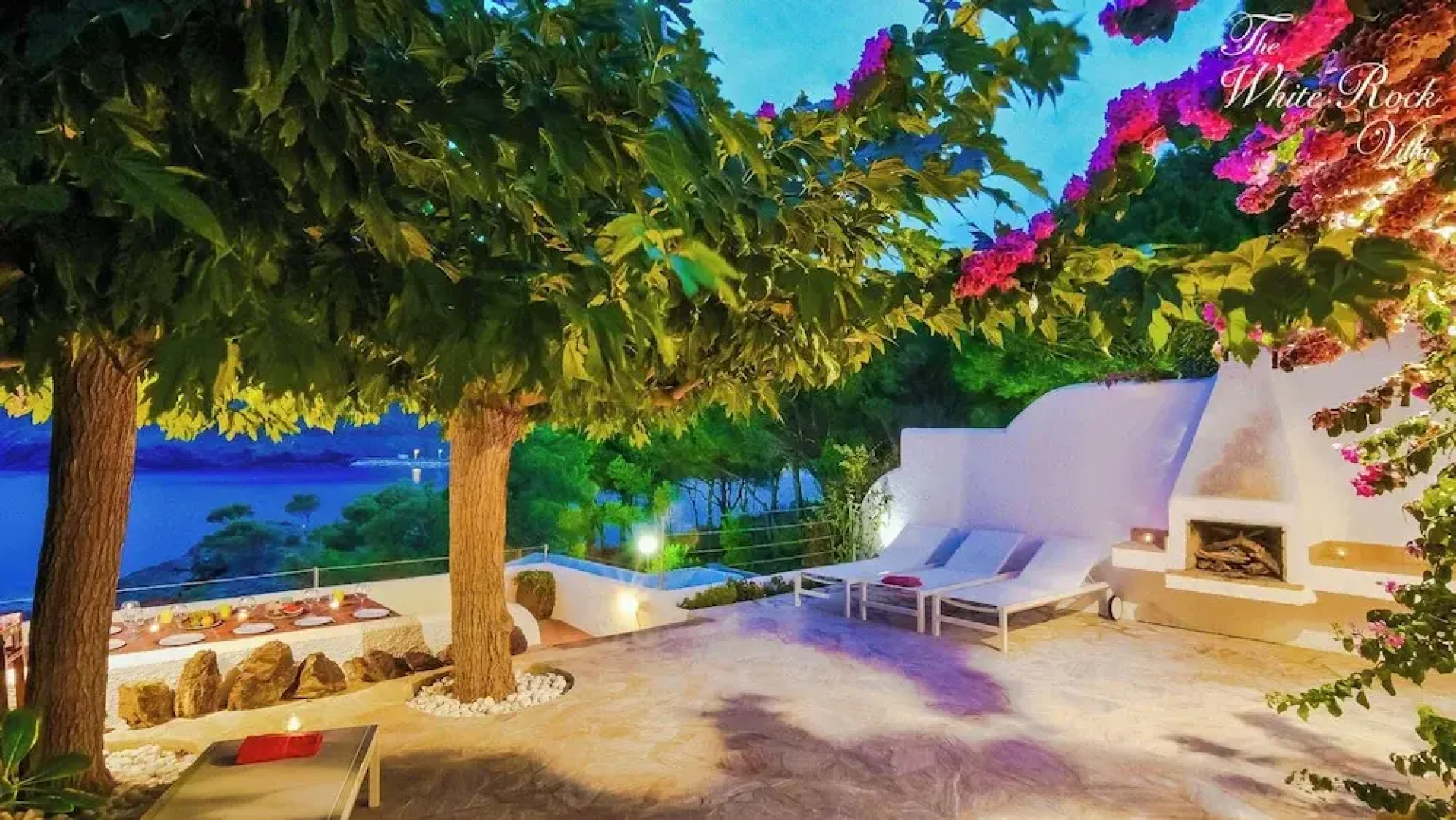 White Rock Villa With Breathtaking Views and Pool