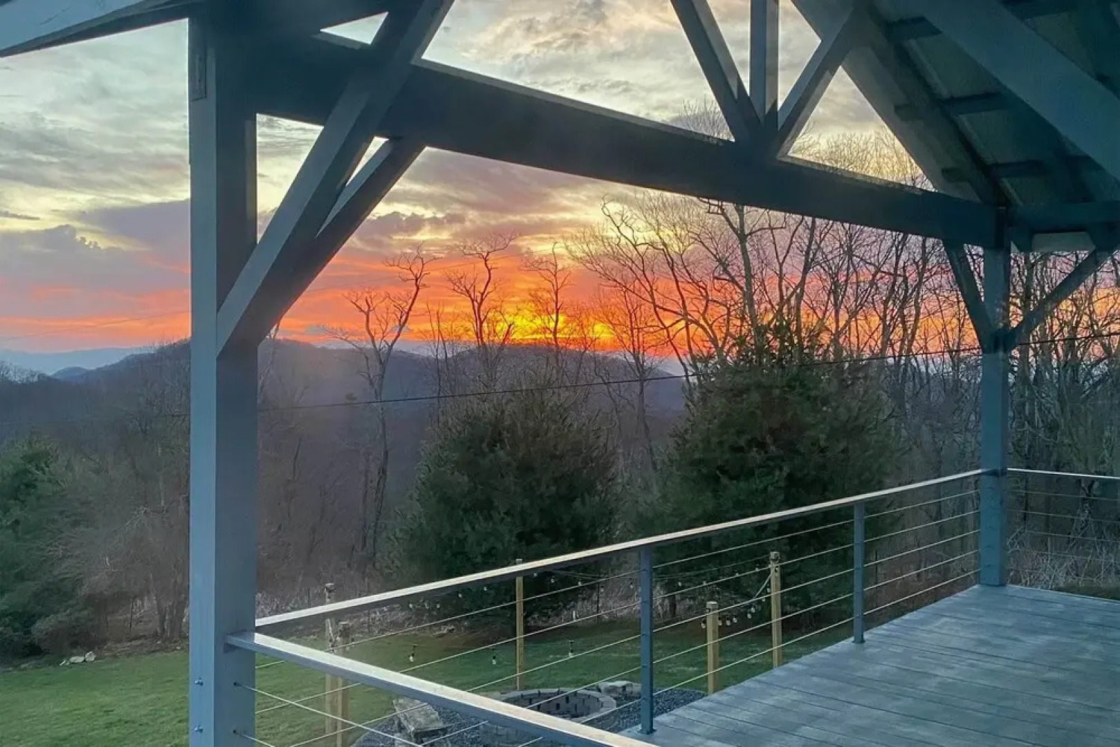 North Carolina Vacation Rental w/ Fire Pit & Grill