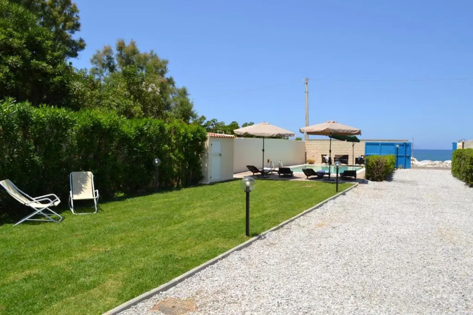 villa graziosa con piscina privata