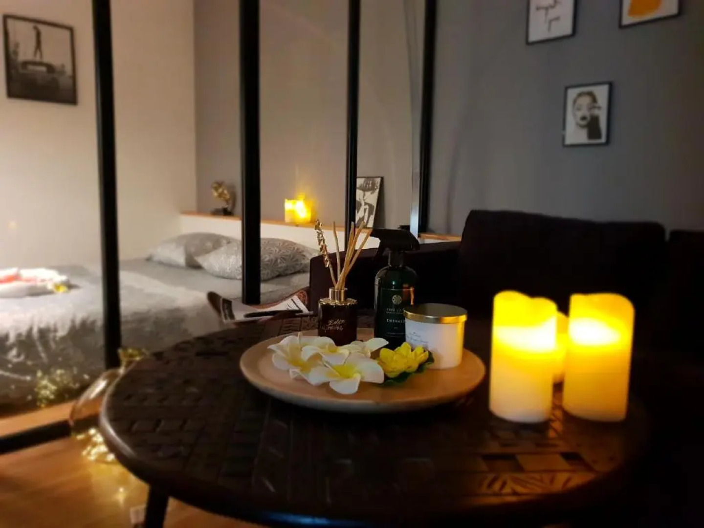 Suite room jacuzzi sauna privatif illimité Clisson