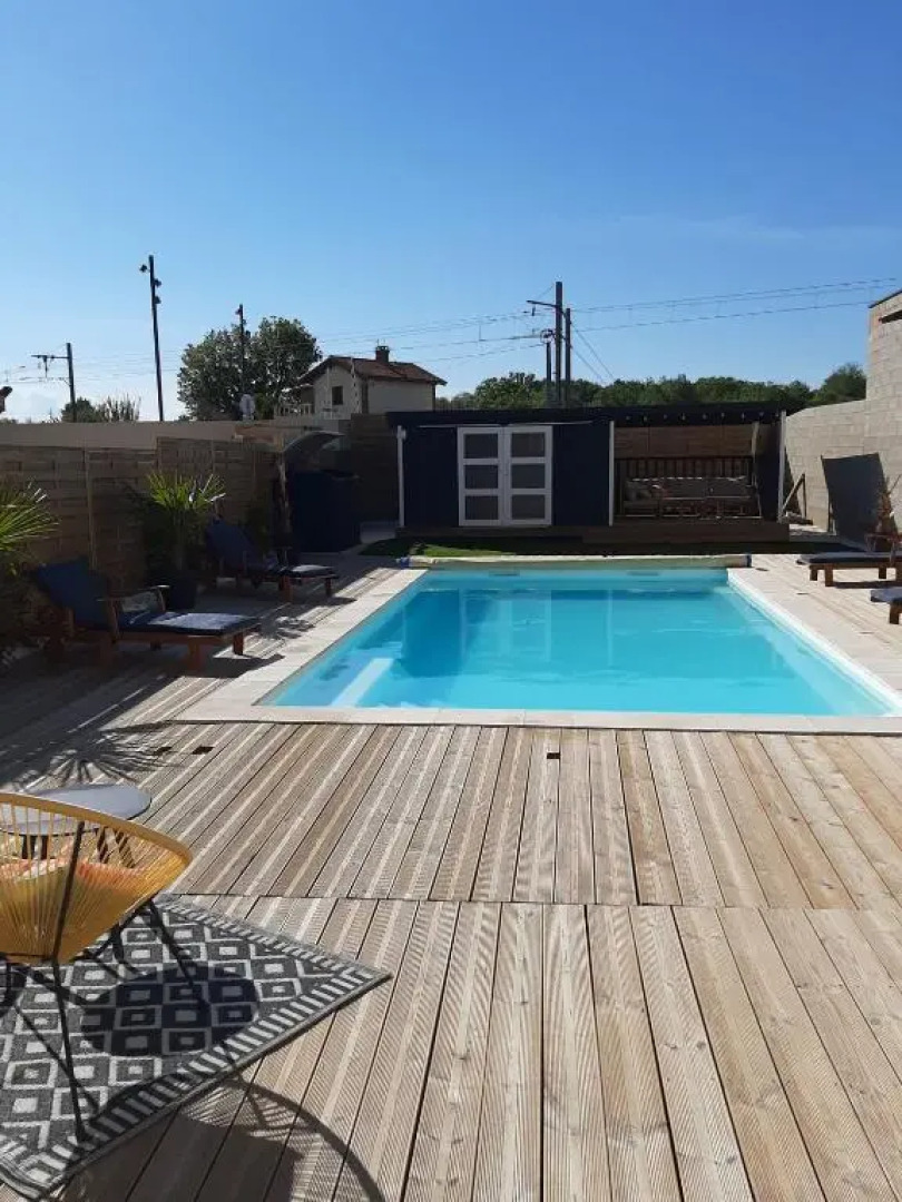 Villa La Palmeraie avec piscine terrasse Poolhouse