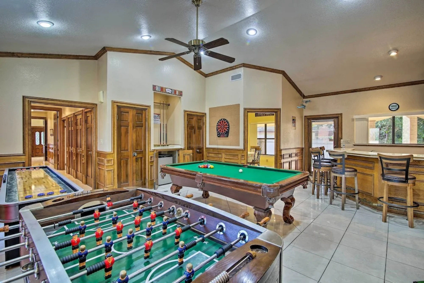 Pool & Game Room: Waterfront Harlingen Home