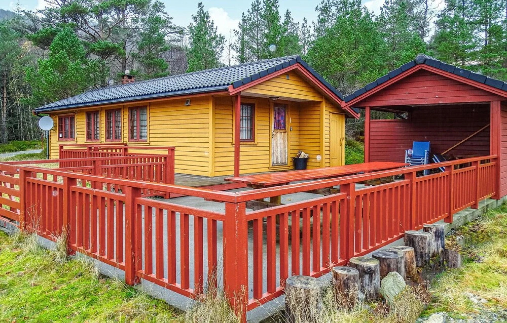 Beautiful Home in Dirdal With 2 Bedrooms, Sauna and Wifi