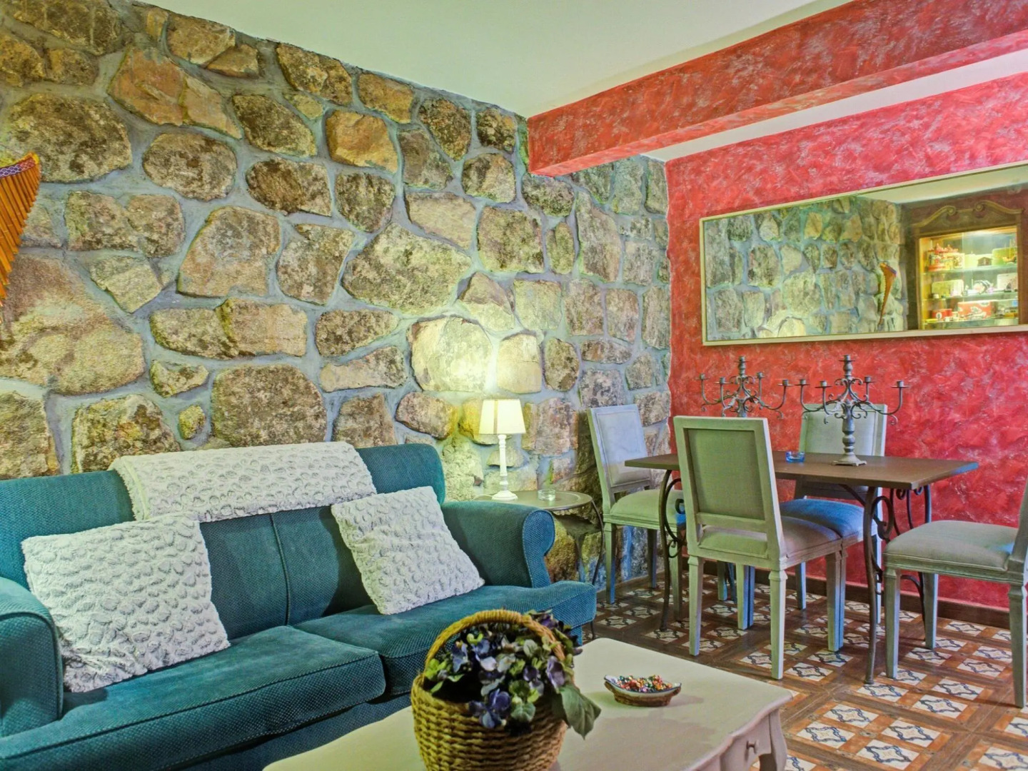 Rural Apartment in Galapagar with Garden, Pool and Spa