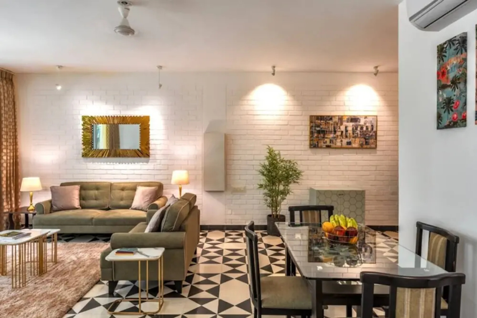 Modern Tropical 2bhk Near Beach Pool Garden