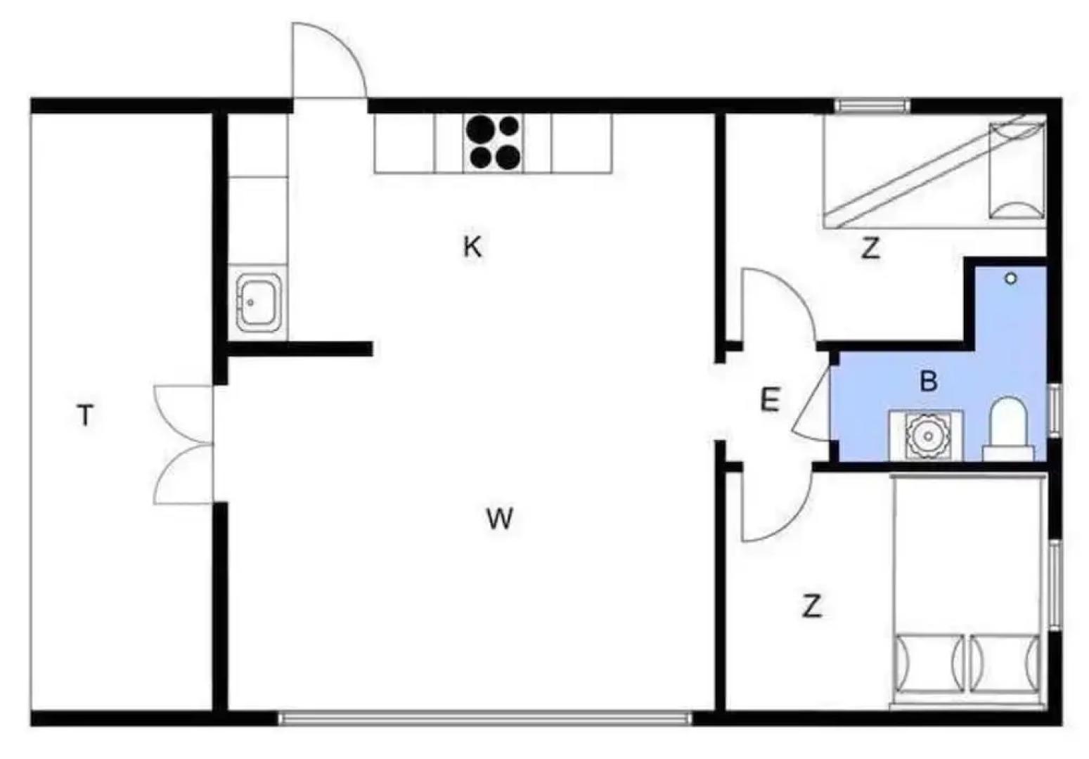 Charming 2-bedroom 12H Ocean Retreat, Summerhouse