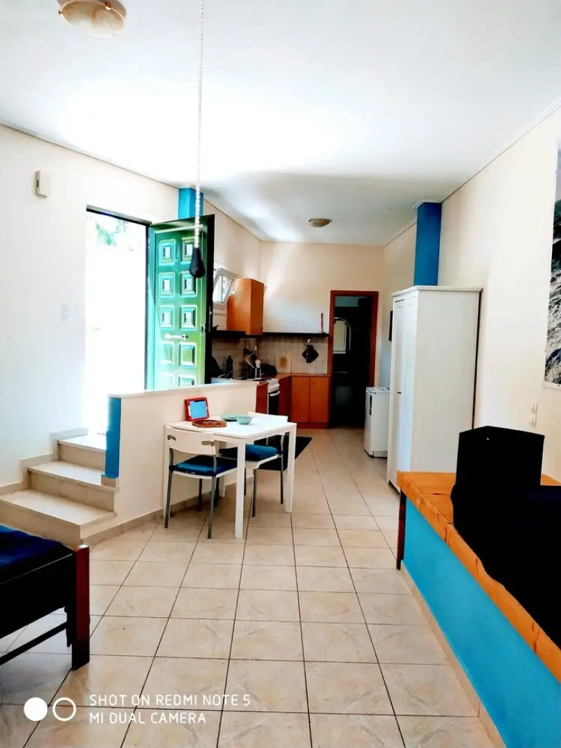 Studio in Lakka, With Wonderful sea View, Shared Pool and Furnished Terrace Near the Beach