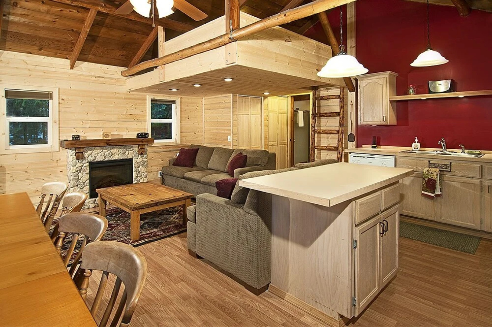 Wild Sky Escape - One Bedroom Cabin with Hot Tub