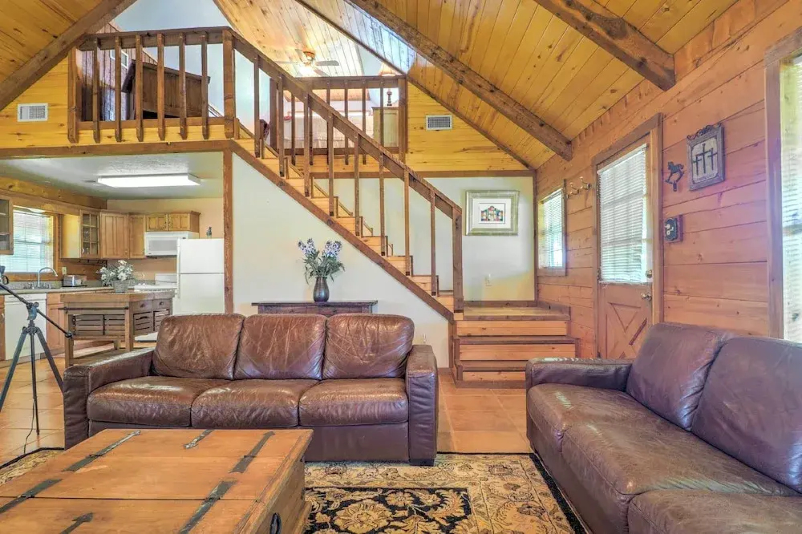 On Farm: Rustic Carmine Log Cabin w/ Porch!
