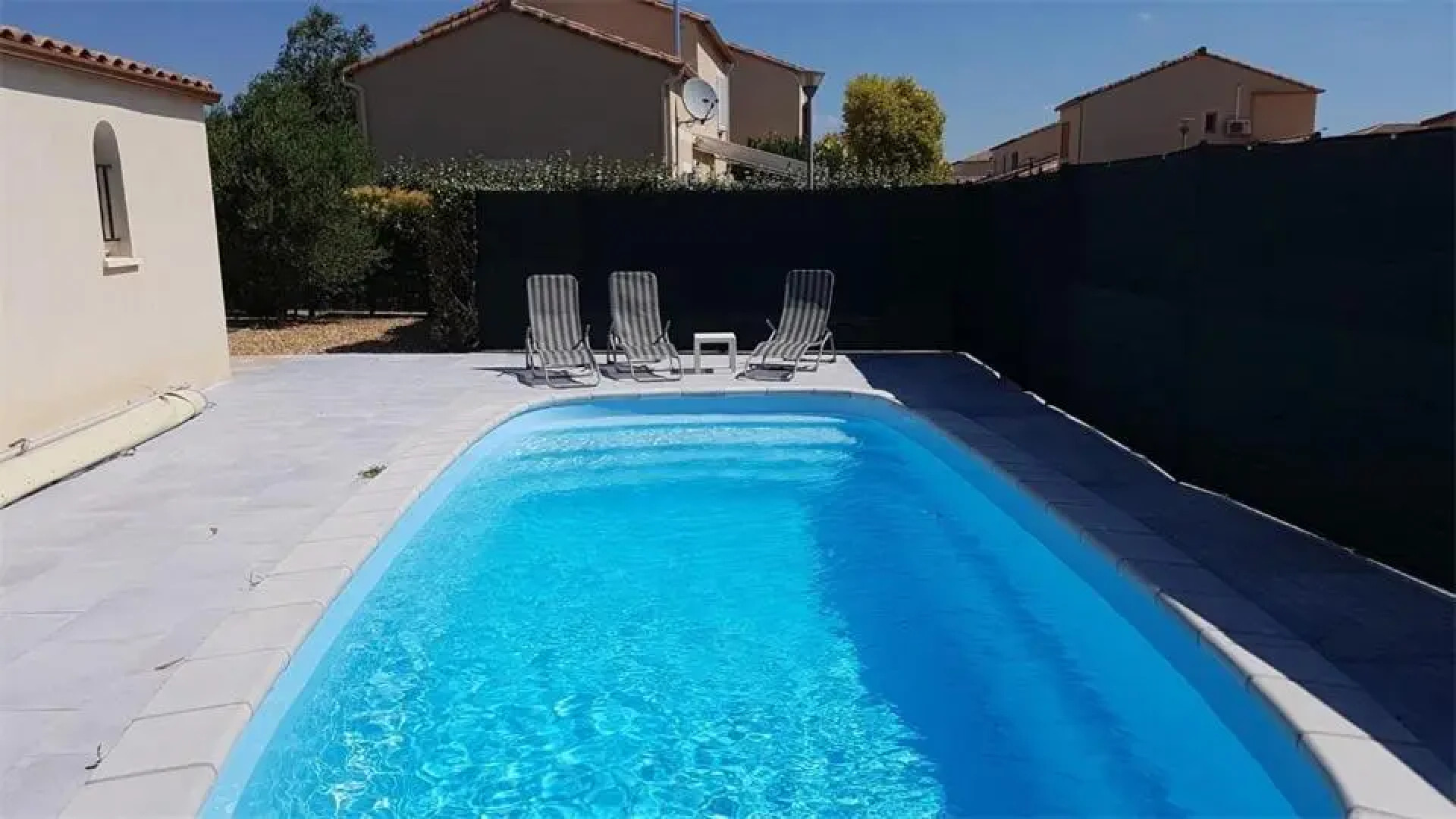 GB3-42 : NARBONNE-PLAGE : Villa 4 pièces 7 couchages avec piscine privative