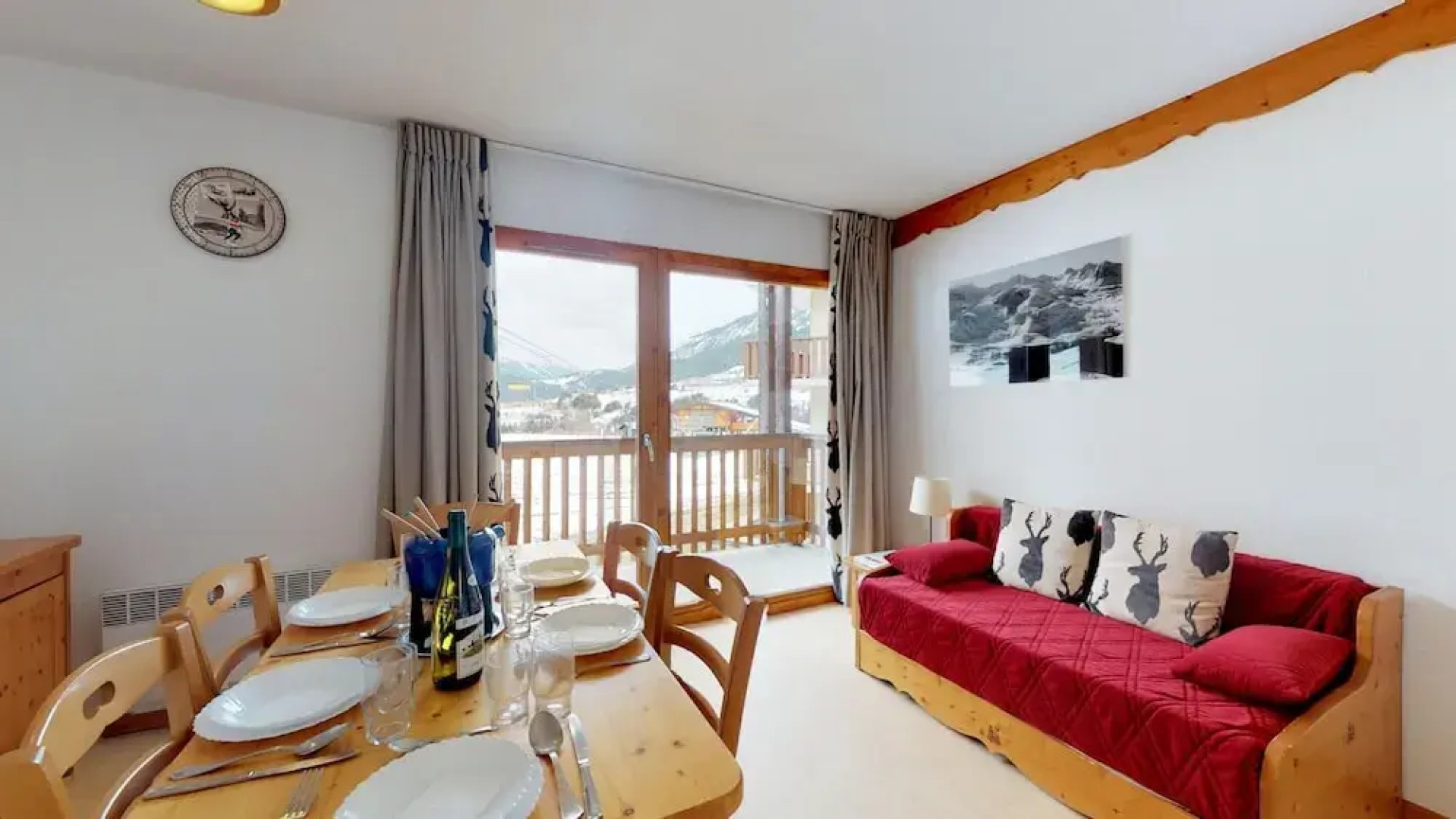 Apartment for 6 People in Val Cenis