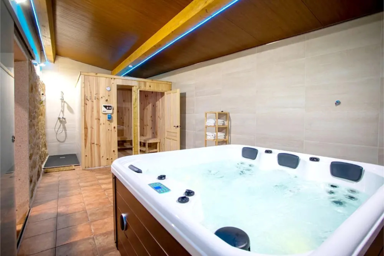 House With 3 Bedrooms in Goiás, Lalín, With Wonderful sea View, Terrace and Wifi