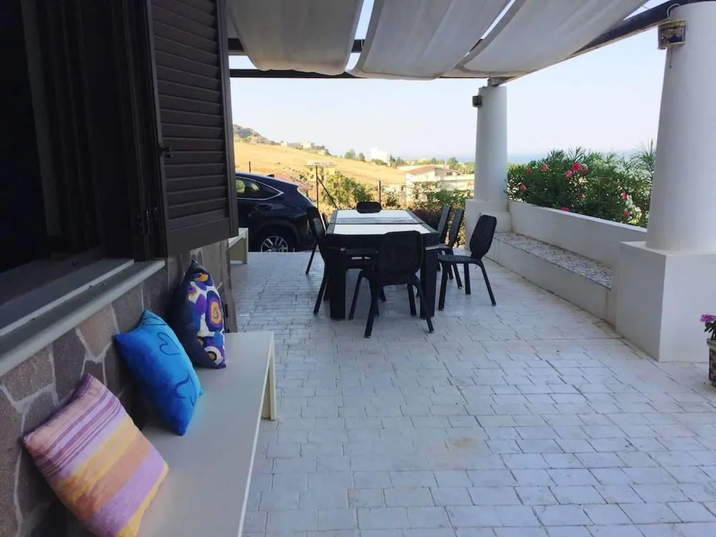 House With 5 Bedrooms in Brancaleone Marina, With Wonderful sea View, Enclosed Garden and Wifi Near the Beach