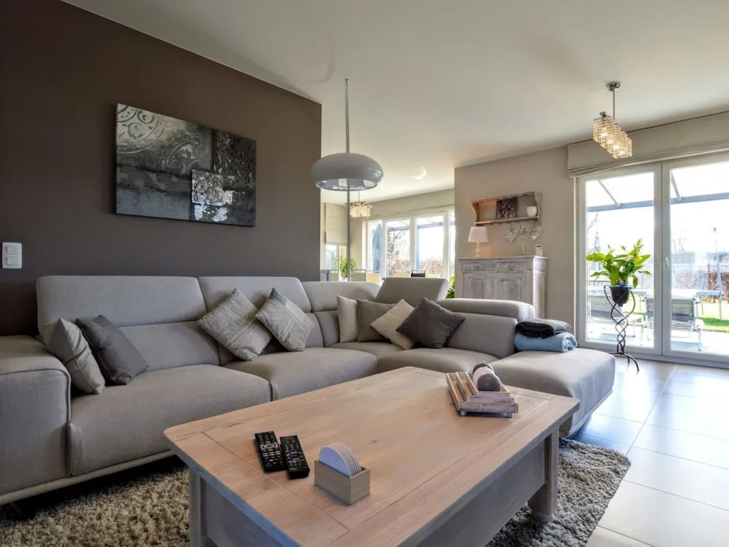 Modern Villa with Private Garden in Awan