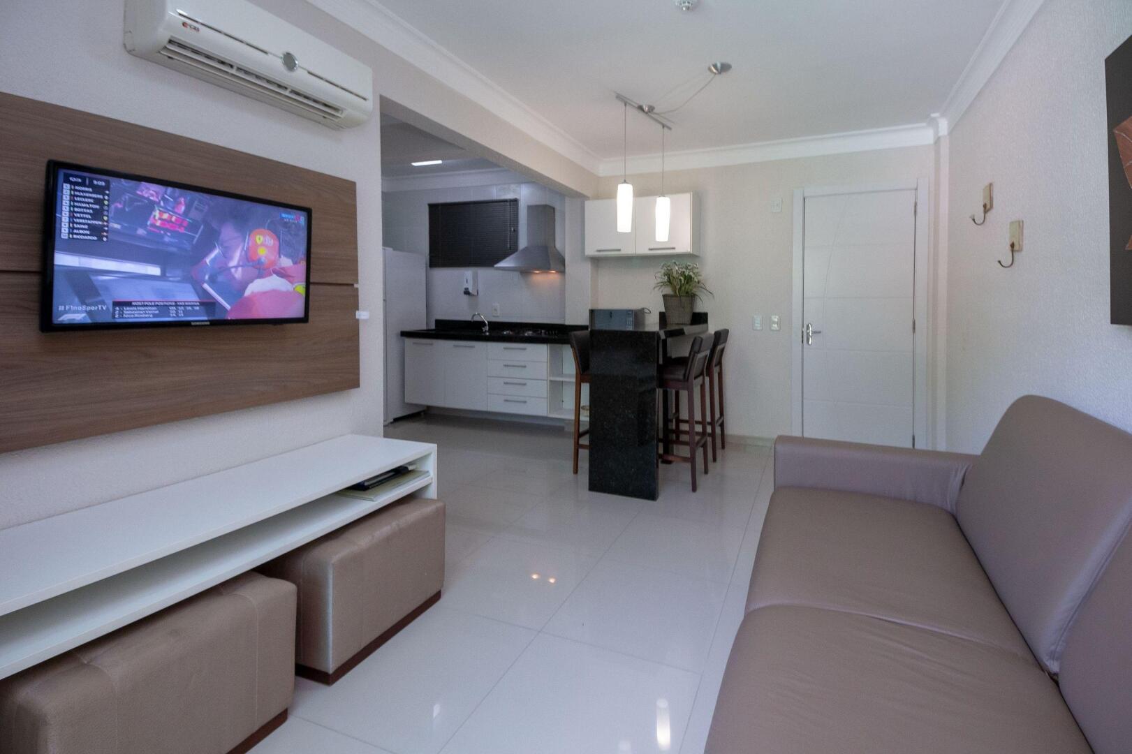 Apartamento 1 quarto no Summer Beach com piscina