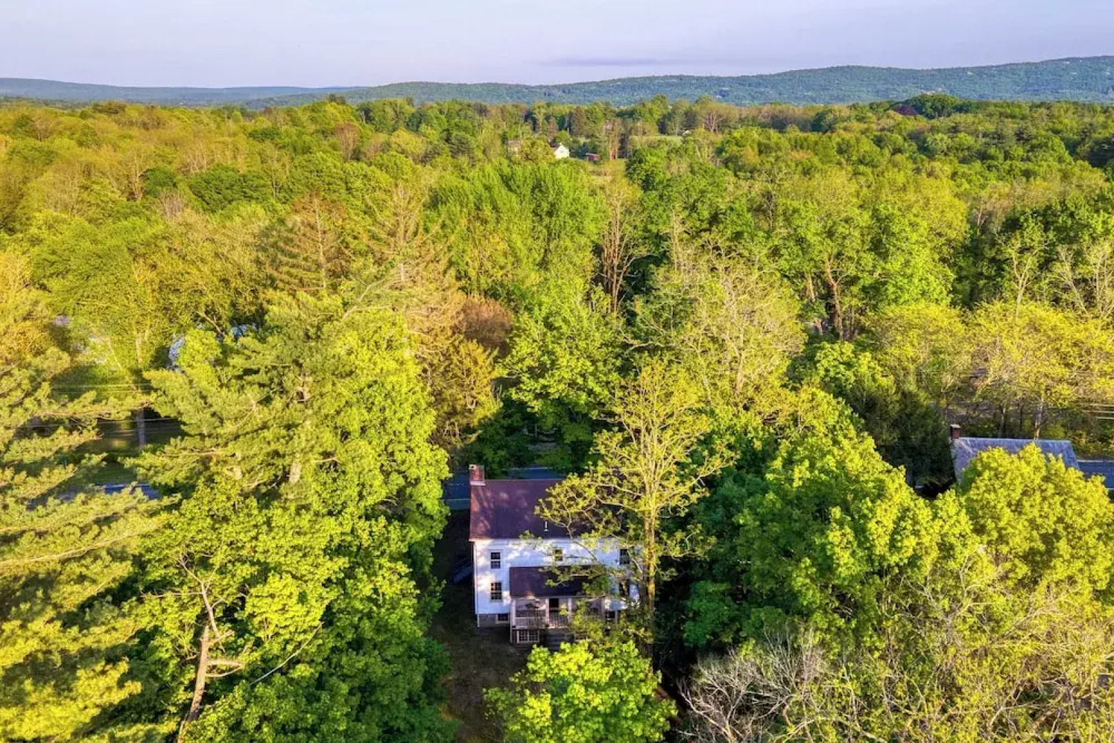 Relax in Style at Historic Modern on Main With Modern Amenities & Wooded Views