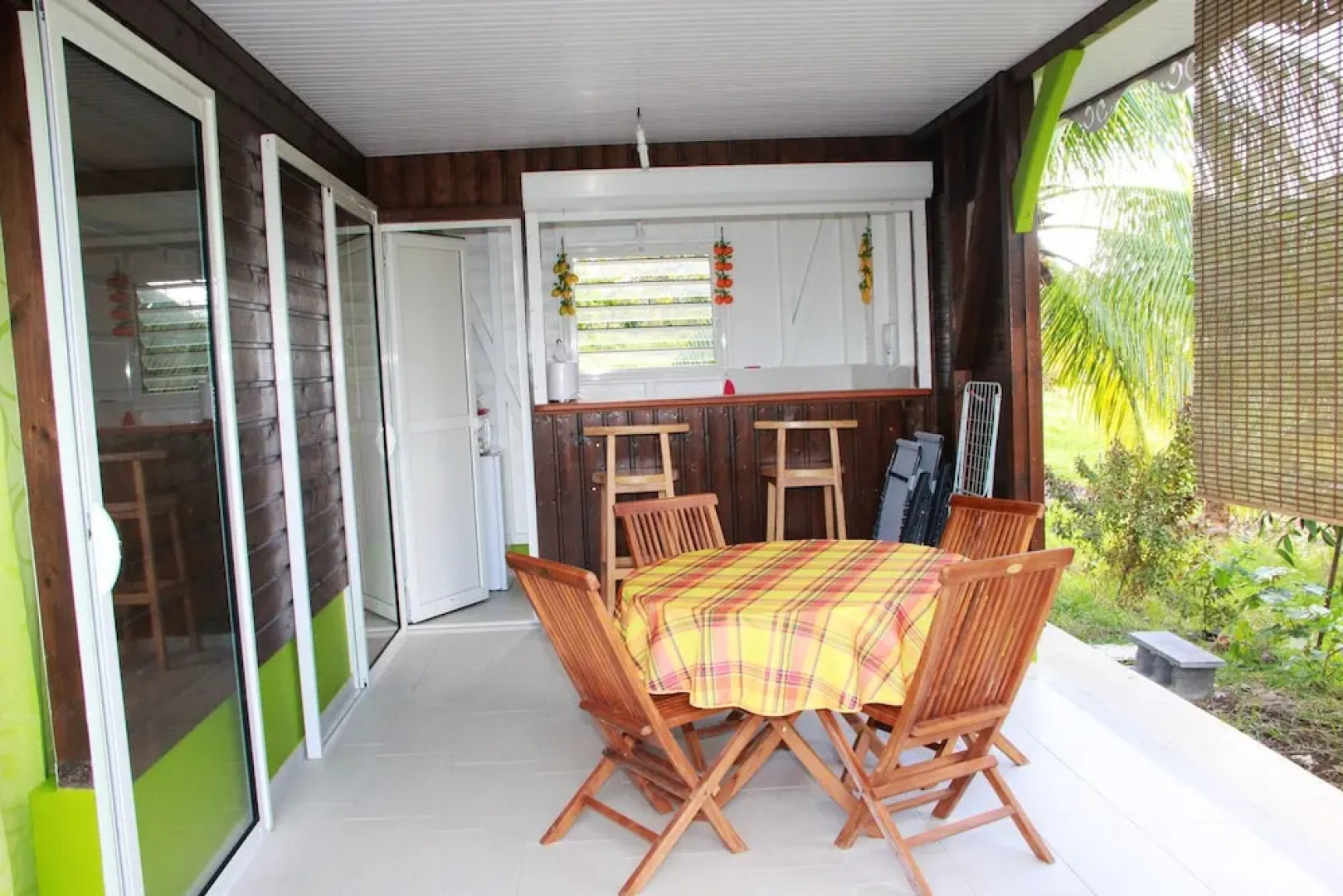 Bungalow With 2 Bedrooms in Rivière-salée, With Furnished Terrace and