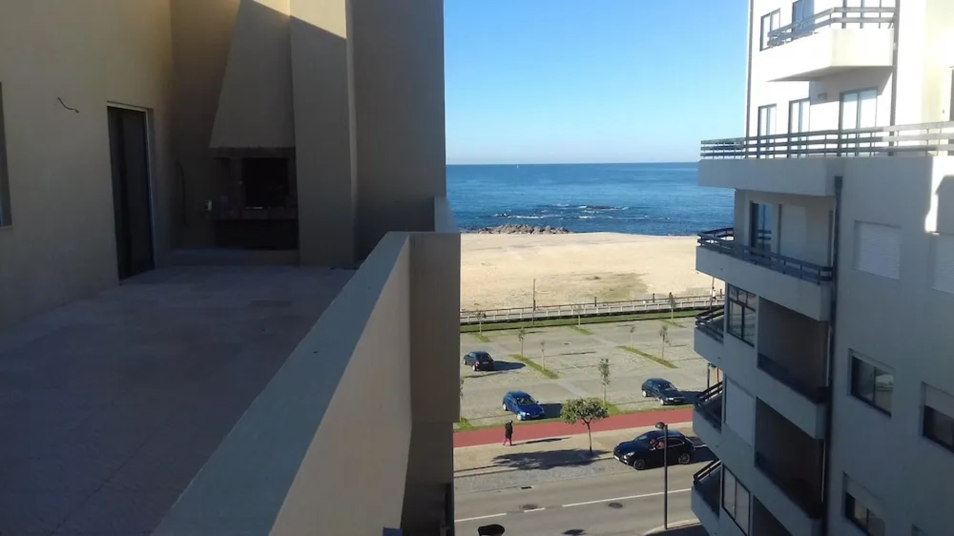 Apartment With 2 Bedrooms in Póvoa de Varzim, With Wonderful sea View