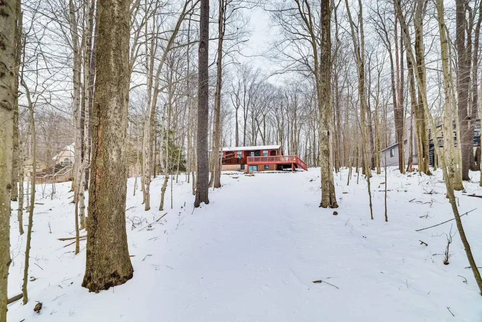 Pet-friendly Home w/ Deck at Big Bass Lake!