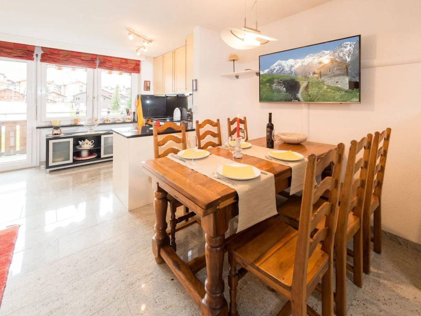 Snug Holiday Home in Grächen With Balcony, Parking and Lift