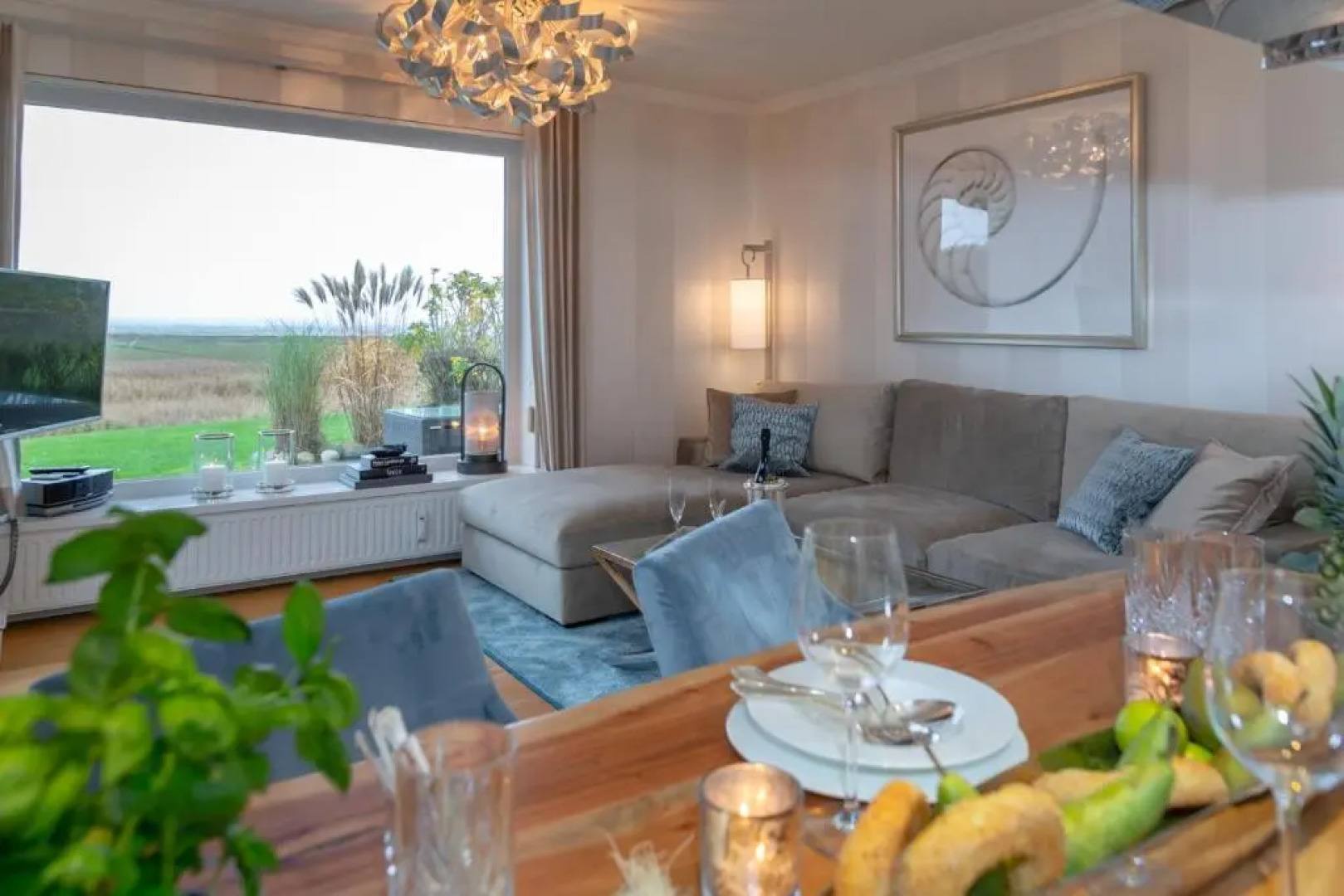 Ferienwohnung Luxus mit Wattenmeerblick