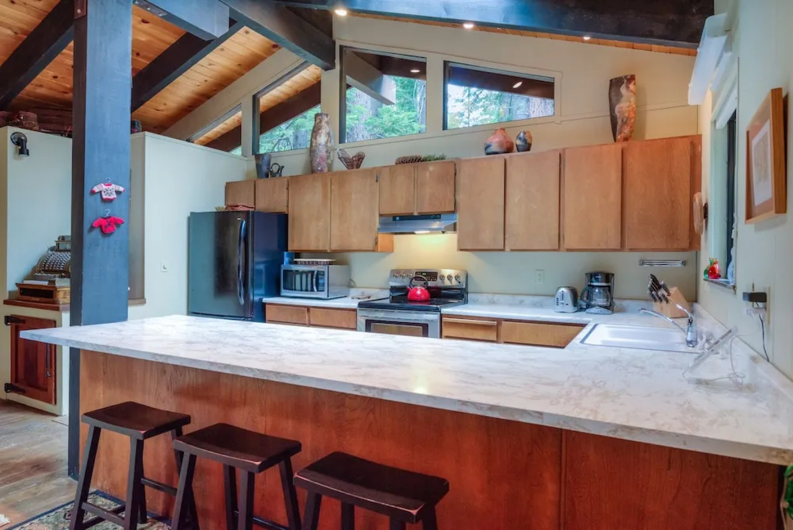 Rustic Modern Cabin in the Pines by RedAwning