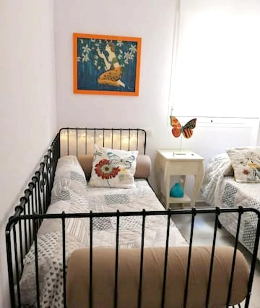 Apartment With 2 Bedrooms in Roquetas de Mar, With Pool Access and Furnished Terrace - 300 m From the Beach