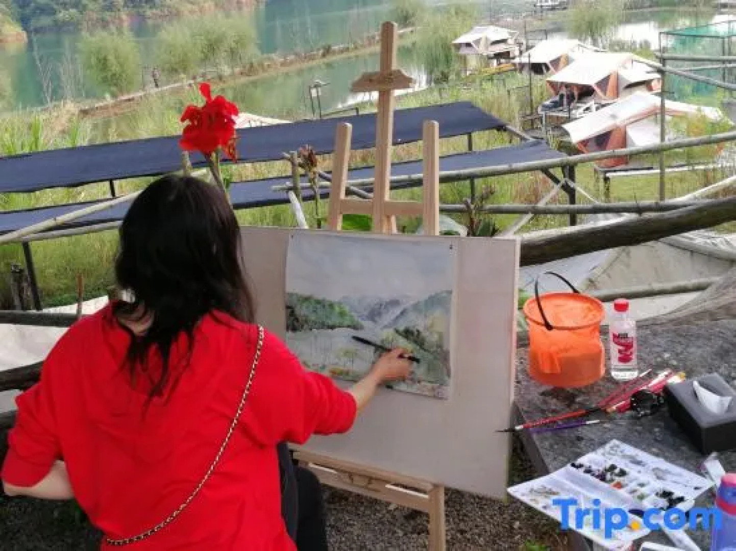 Red River Valley Hot Spring Resort Mile