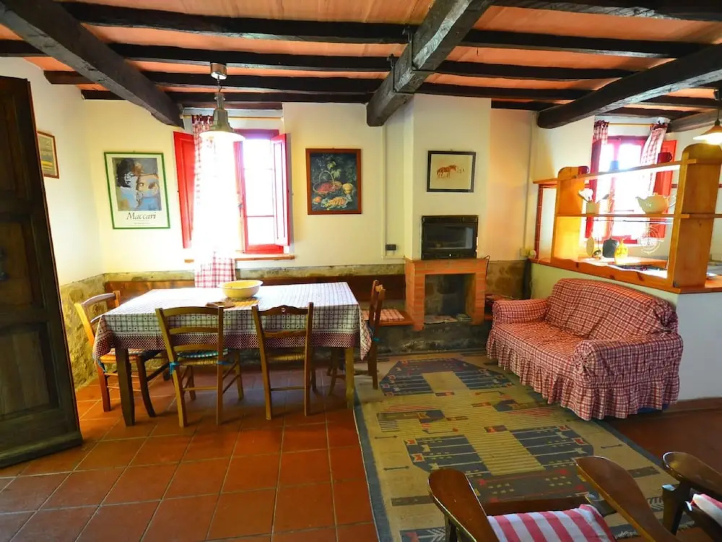 Bright Holiday Home in San Marcello with Pool near Meadows
