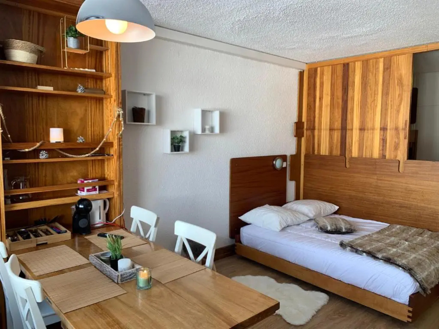 Appartement avec vue exceptionnelle à Roche Béranger 1750 au pied des pistes