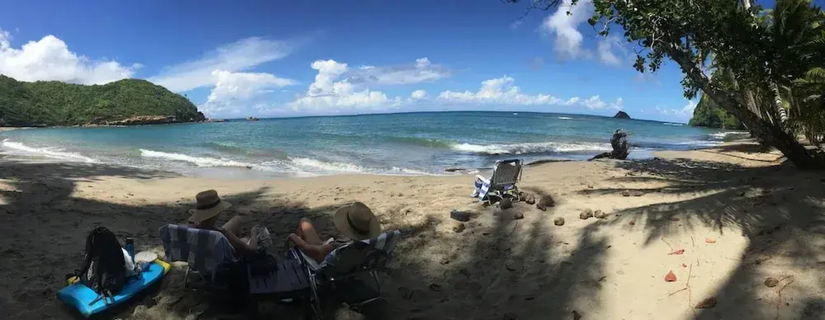 Pagua Bay House Oceanfront Cabanas